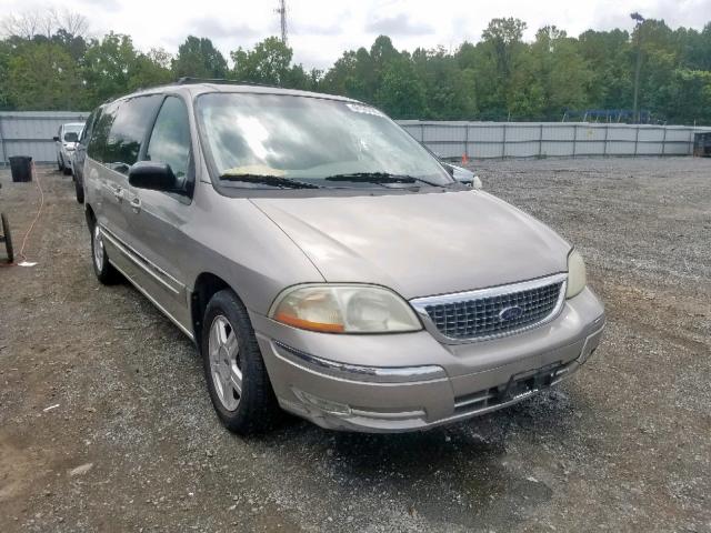 2FMZA52432BB75728 - 2002 FORD WINDSTAR S GOLD photo 1