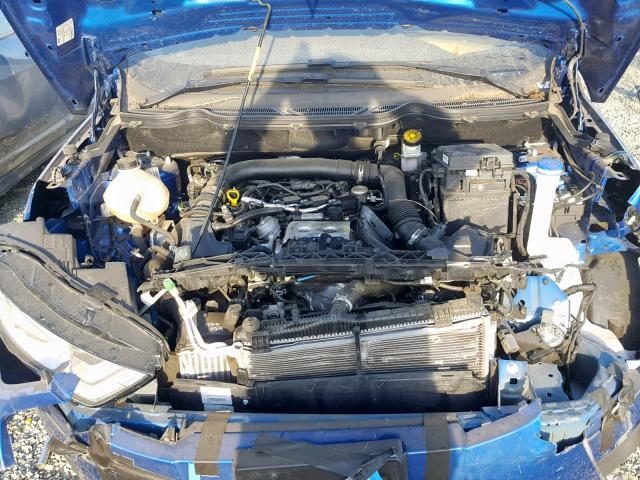 MAJ3P1TE4JC171362 - 2018 FORD ECOSPORT S ლურჯი ფოტო 7