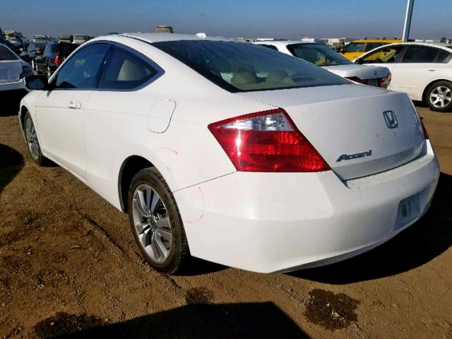 1HGCS12888A018222 - 2008 HONDA ACCORD EXL WHITE photo 3