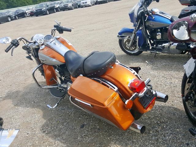 1HD1FBM1XEB619376 - 2014 HARLEY-DAVIDSON FLHR ROAD ORANGE photo 3