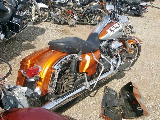 1HD1FBM1XEB619376 - 2014 HARLEY-DAVIDSON FLHR ROAD ORANGE photo 4