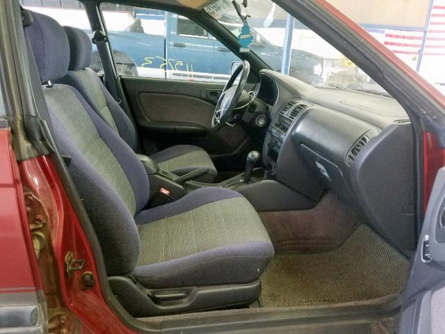 4S3BG6850V7601673 - 1997 SUBARU LEGACY OUT RED photo 5