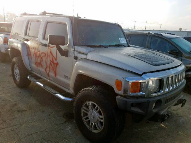 5GTDN136568319051 - 2006 HUMMER H3 GRAY photo 1