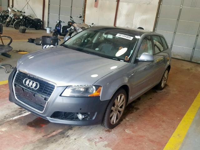 WAUKF78PX9A127988 - 2009 AUDI A3 2.0T QU SILVER photo 2