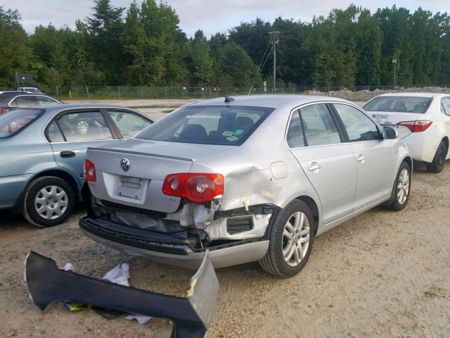 3VWCT71K26M848249 - 2006 VOLKSWAGEN JETTA TDI SILVER photo 4