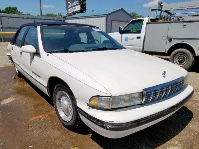 1G1BN53E4MW152048 - 1991 CHEVROLET CAPRICE CL WHITE photo 1