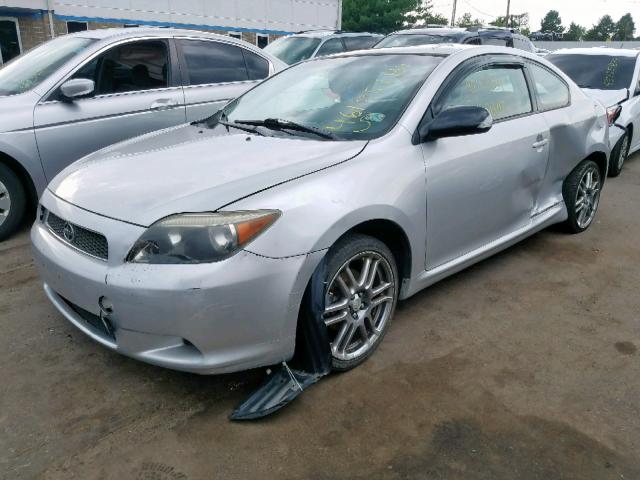 JTKDE167070174831 - 2007 TOYOTA SCION TC ვერცხლისფერი ფოტო 2