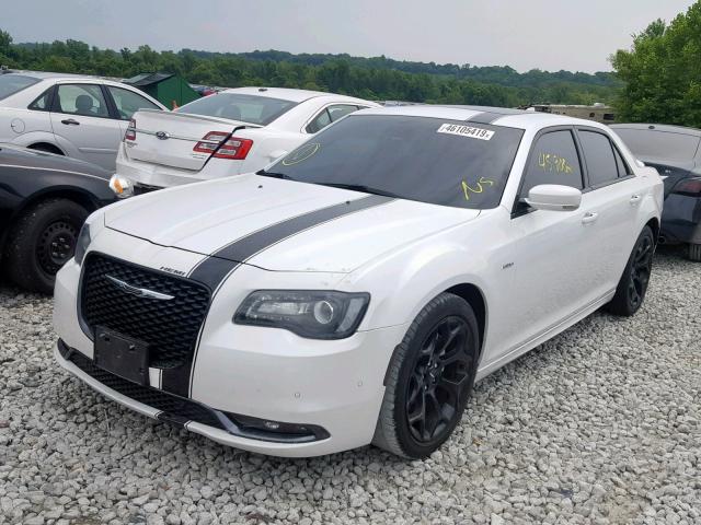 2C3CCABT4FH845637 - 2015 CHRYSLER 300 S WHITE photo 2