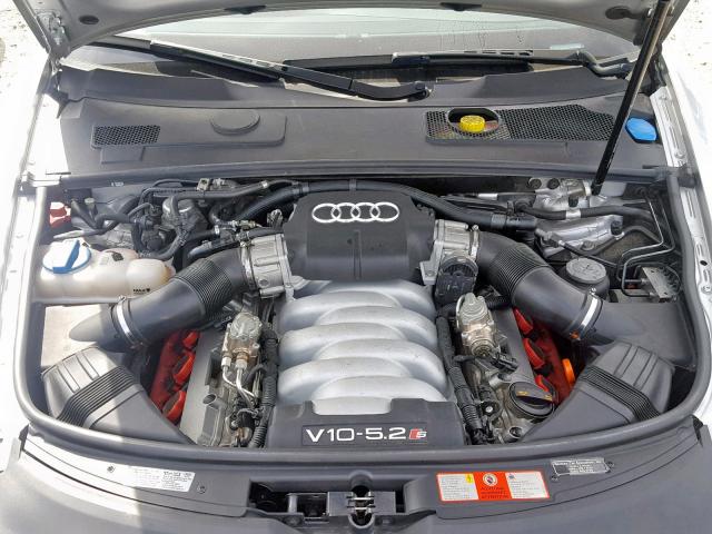 WAUDN74F78N164318 - 2008 AUDI S6 QUATTRO SILVER photo 7