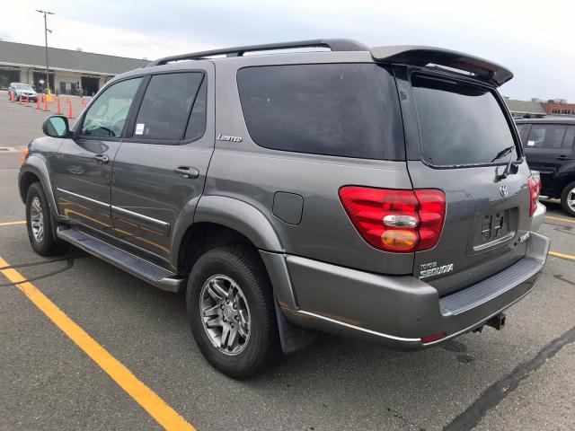 5TDBT48A84S208618 - 2004 TOYOTA SEQUOIA LI GRAY photo 4