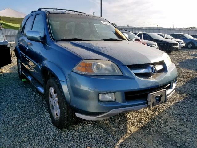 2HNYD18925H516325 - 2005 ACURA MDX TOURIN BLUE photo 1