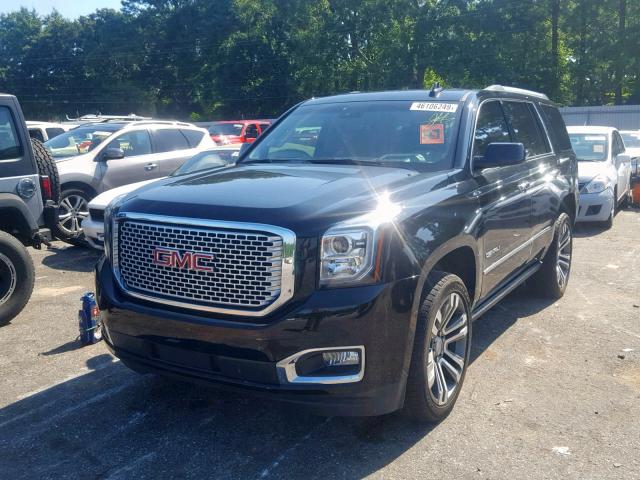 1GKS1CKJ3HR112672 - 2017 GMC YUKON DENA BLACK photo 2