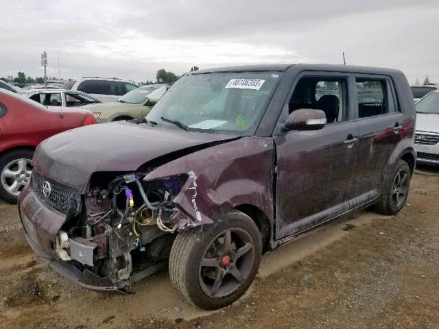 JTLKE50E791074045 - 2009 TOYOTA SCION XB 栗色 照片 2