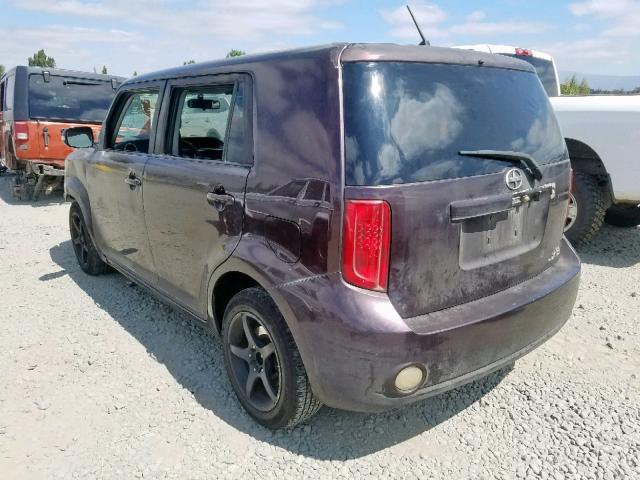 JTLKE50E791074045 - 2009 TOYOTA SCION XB 栗色 照片 3