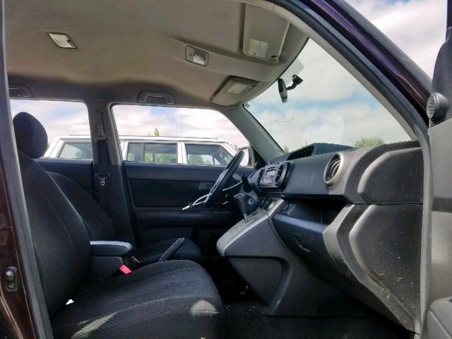 JTLKE50E791074045 - 2009 TOYOTA SCION XB 栗色 照片 5