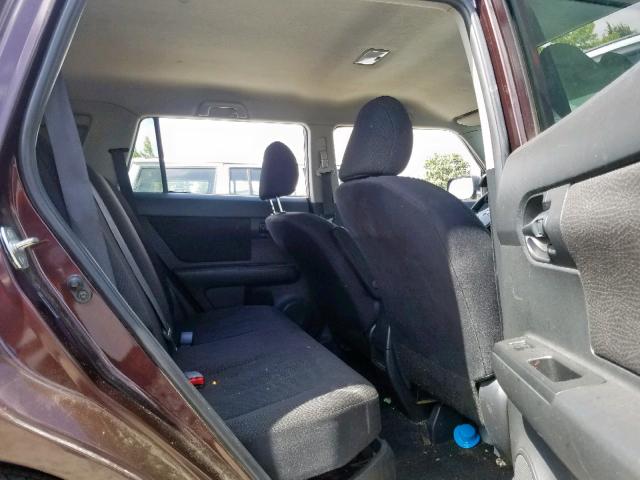 JTLKE50E791074045 - 2009 TOYOTA SCION XB 栗色 照片 6