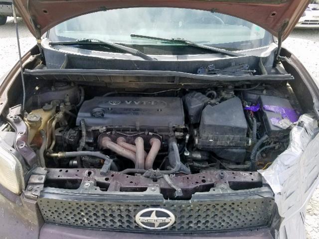 JTLKE50E791074045 - 2009 TOYOTA SCION XB 栗色 照片 7