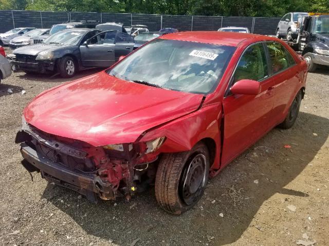 4T1BE46KX7U193234 - 2007 TOYOTA CAMRY NEW RED photo 2