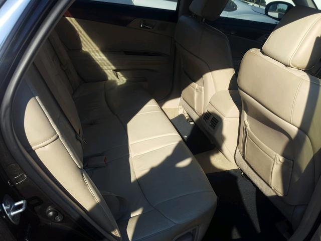 4T1BK3DB9BU395206 - 2011 TOYOTA AVALON BAS 黑色 照片 6