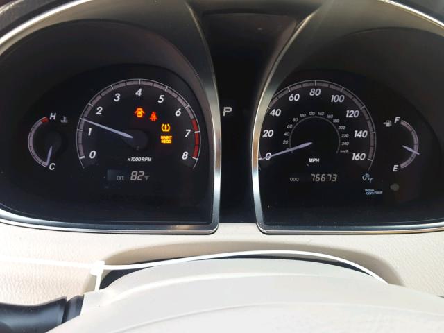 4T1BK3DB9BU395206 - 2011 TOYOTA AVALON BAS 黑色 照片 8