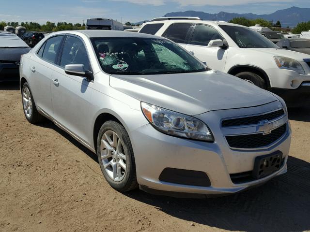 1G11D5SR8DF158017 - 2013 CHEVROLET MALIBU 1LT ვერცხლისფერი ფოტო 1