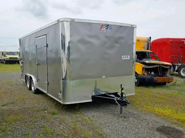 1T9LD2021JE661047 - 2018 CARGO TRAILER SILVER photo 1