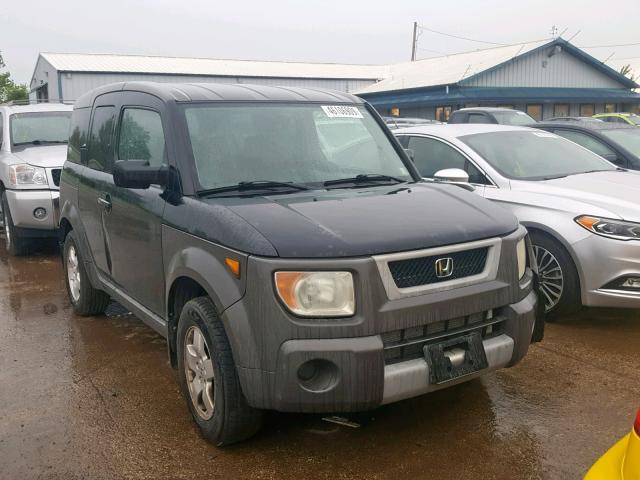 5J6YH28563L017194 - 2003 HONDA ELEMENT EX BLACK photo 1