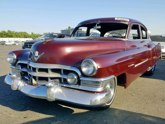 506103735 - 1950 CADILLAC 60 SPECIAL BURGUNDY photo 2