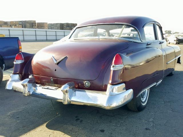 506103735 - 1950 CADILLAC 60 SPECIAL BURGUNDY photo 4