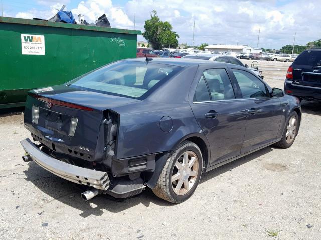 1G6DC67A870154379 - 2007 CADILLAC STS GRAY photo 4