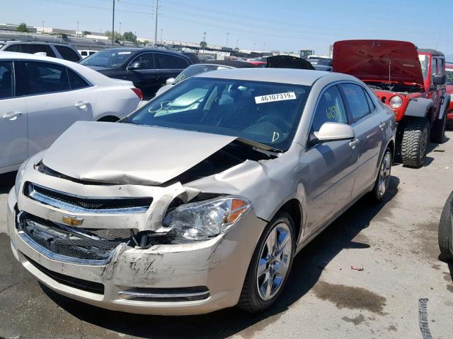 1G1ZC5E06AF323125 - 2010 CHEVROLET MALIBU 1LT 棕色 照片 2