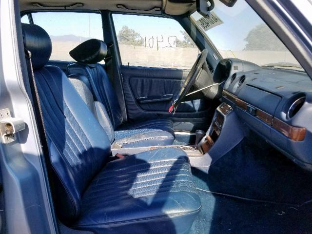 WDBAB33C9FA266933 - 1985 MERCEDES-BENZ 300 DT BLUE photo 5