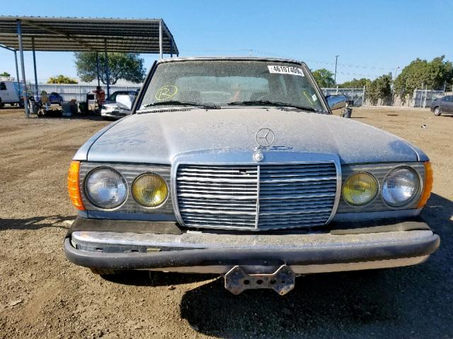 WDBAB33C9FA266933 - 1985 MERCEDES-BENZ 300 DT BLUE photo 9