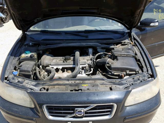 YV1RS592092734782 - 2009 VOLVO S60 2.5T BLACK photo 7