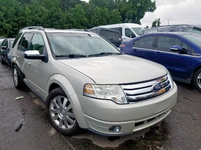 1FMDK06W08GA00702 - 2008 FORD TAURUS X L CREAM photo 1