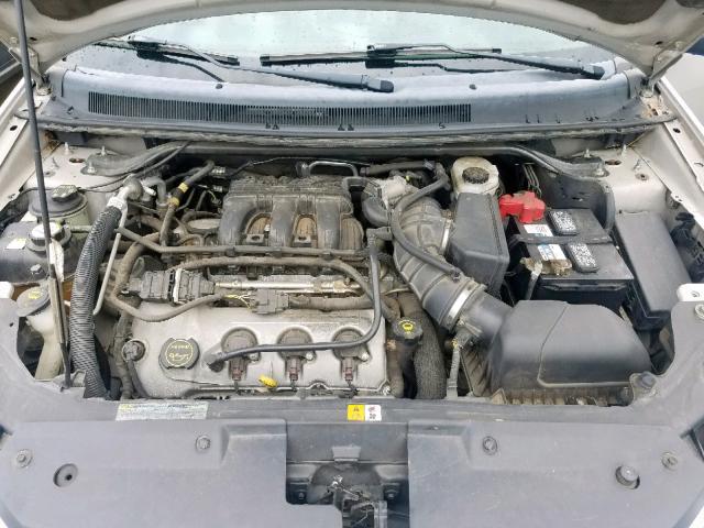 1FMDK06W08GA00702 - 2008 FORD TAURUS X L CREAM photo 7