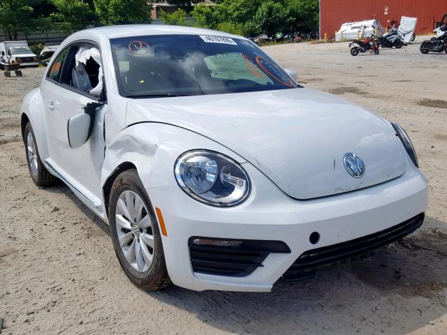 3VWFD7AT7KM707447 - 2019 VOLKSWAGEN BEETLE S WHITE photo 1