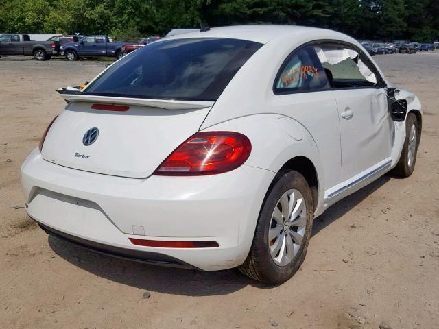 3VWFD7AT7KM707447 - 2019 VOLKSWAGEN BEETLE S WHITE photo 4