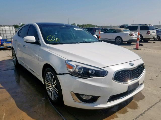 KNALN4D71G5216365 - 2016 KIA CADENZA LU WHITE photo 1