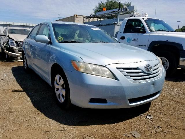 4T1BE46K88U749672 - 2008 TOYOTA CAMRY CE BLUE photo 1