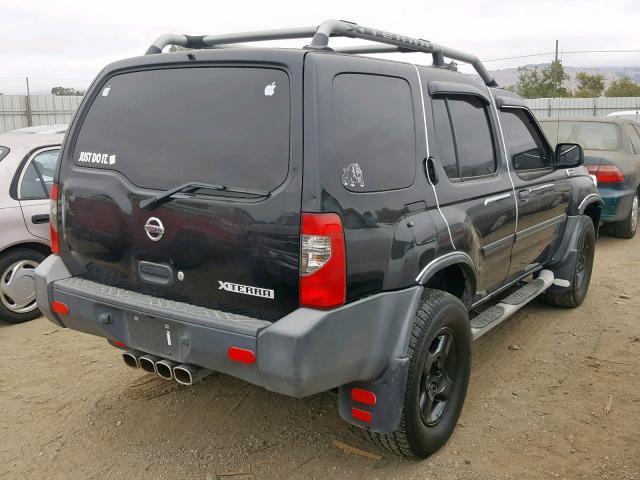 5N1ED28T33C686151 - 2003 NISSAN XTERRA XE BLACK photo 4