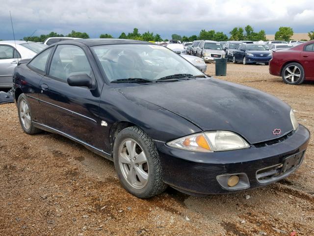 1G1JF12T017327225 - 2001 CHEVROLET CAVALIER Z BLACK photo 1