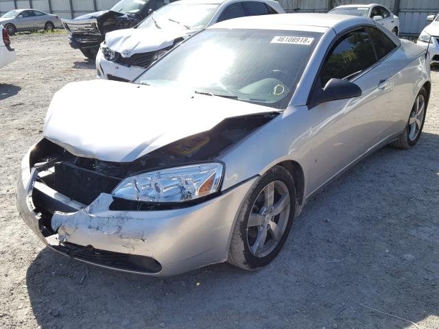 1G2ZH361174106899 - 2007 PONTIAC G6 GT SILVER photo 2