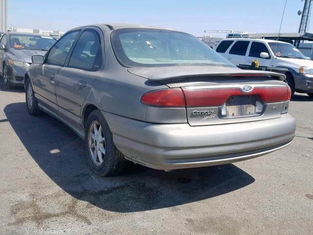 1FAFP66L5XK108211 - 1999 FORD CONTOUR SE GREEN photo 3