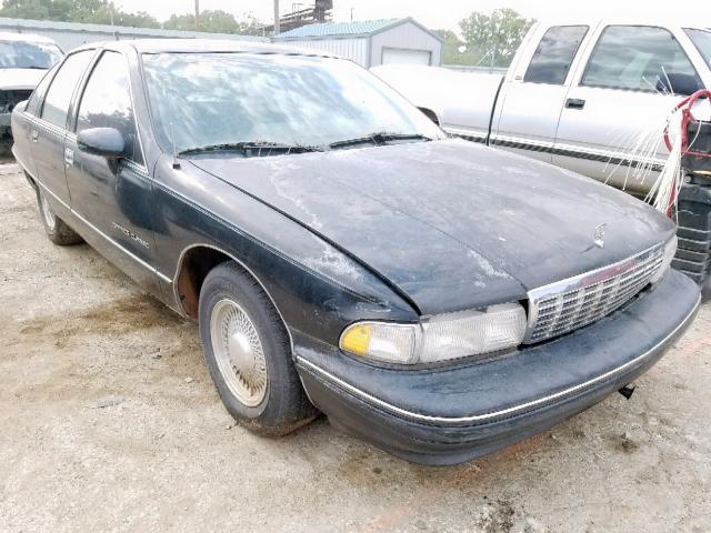 1G1BN53E7MW146812 - 1991 CHEVROLET CAPRICE CL BLACK photo 1