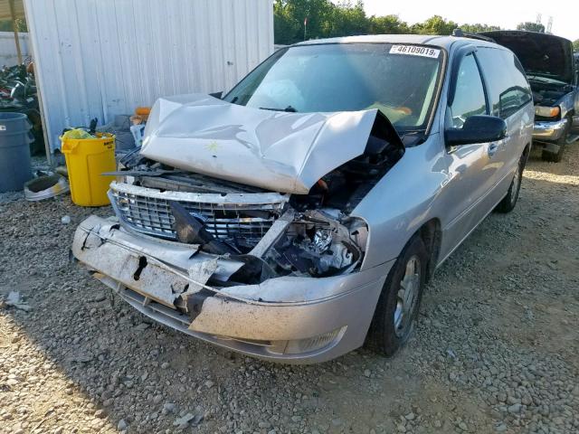 2FMZA52296BA65481 - 2006 FORD FREESTAR S SILVER photo 2