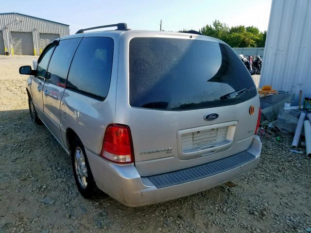 2FMZA52296BA65481 - 2006 FORD FREESTAR S SILVER photo 3