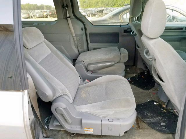 2FMZA52296BA65481 - 2006 FORD FREESTAR S SILVER photo 6