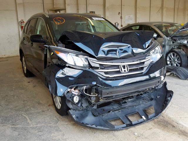 2HKRM3H70EH561680 - 2014 HONDA CR-V EXL BLACK photo 1