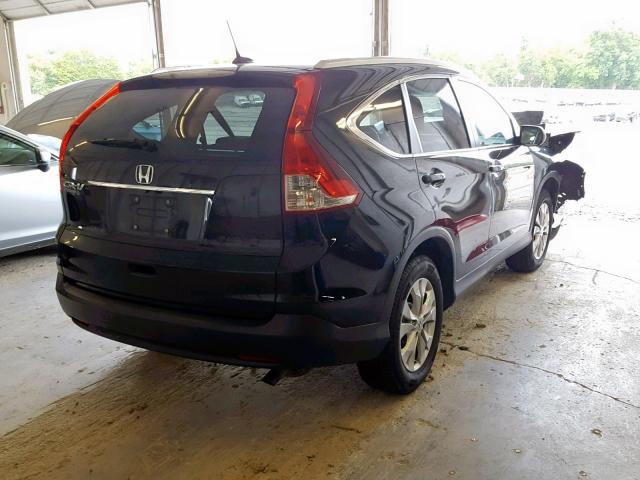 2HKRM3H70EH561680 - 2014 HONDA CR-V EXL BLACK photo 4